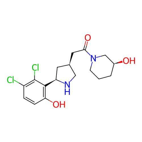 Chemical structure of BindingDB Monomer ID 703042