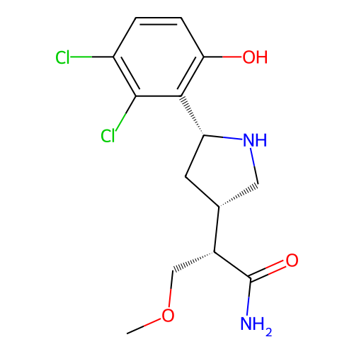 Chemical structure of BindingDB Monomer ID 703058