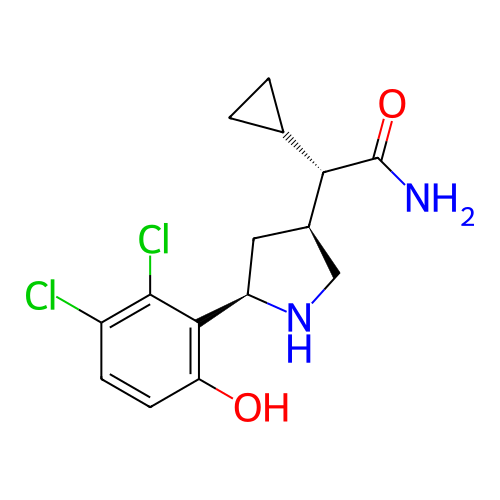 Chemical structure of BindingDB Monomer ID 703062