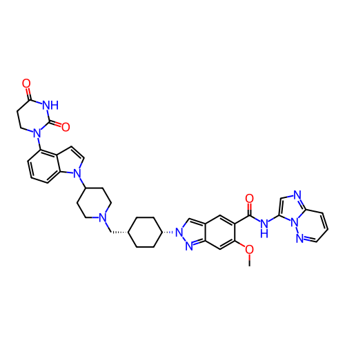 Chemical structure of BindingDB Monomer ID 704421
