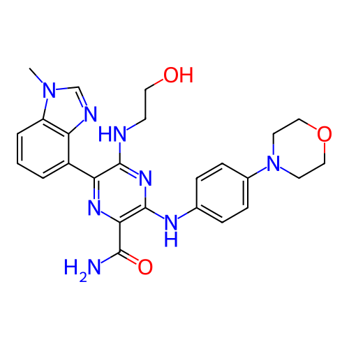 Chemical structure of BindingDB Monomer ID 704465