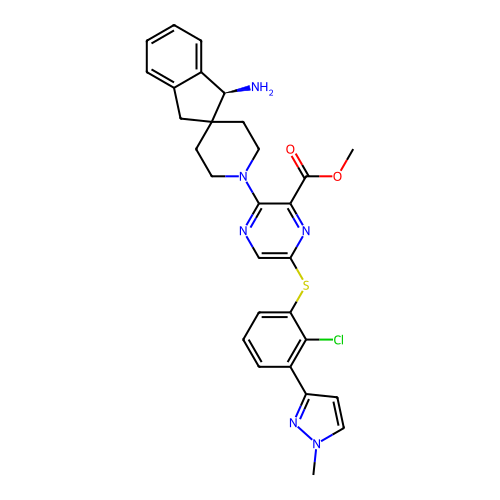 Chemical structure of BindingDB Monomer ID 705299