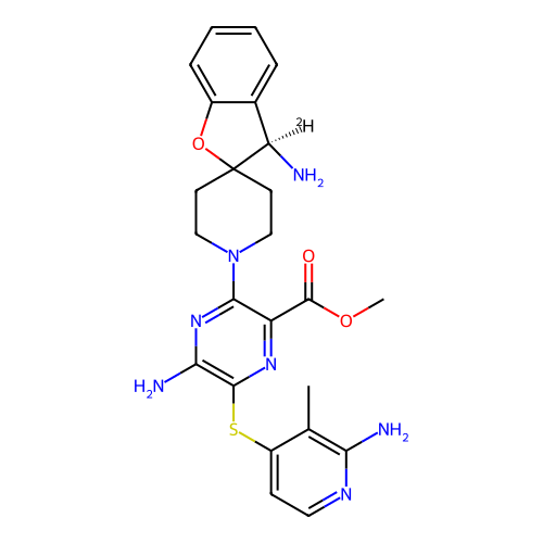 Chemical structure of BindingDB Monomer ID 705307