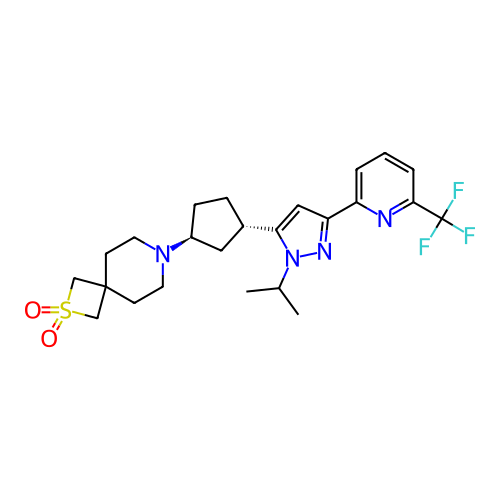 Chemical structure of BindingDB Monomer ID 706844