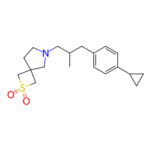 Chemical structure of BindingDB Monomer ID 707022