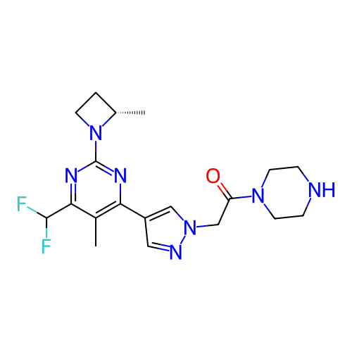 Chemical structure of BindingDB Monomer ID 707390