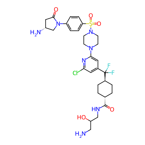 Chemical structure of BindingDB Monomer ID 707649