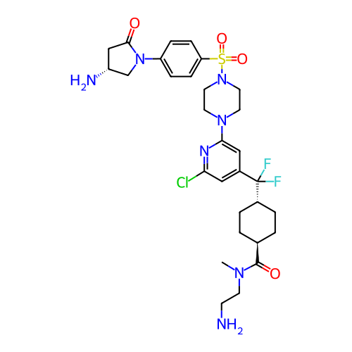 Chemical structure of BindingDB Monomer ID 707699