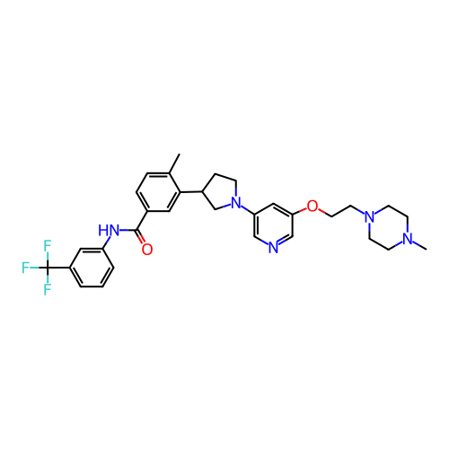 Chemical structure of BindingDB Monomer ID 708534