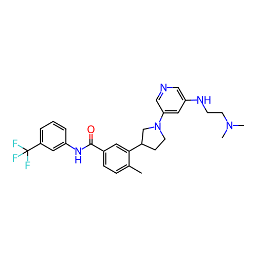 Chemical structure of BindingDB Monomer ID 708549