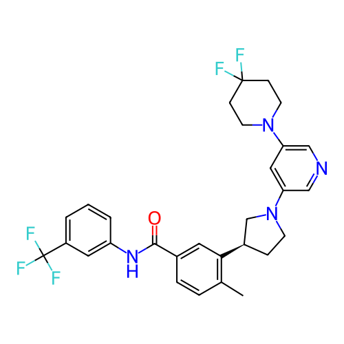 Chemical structure of BindingDB Monomer ID 708558