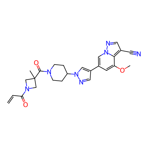 Chemical structure of BindingDB Monomer ID 709509