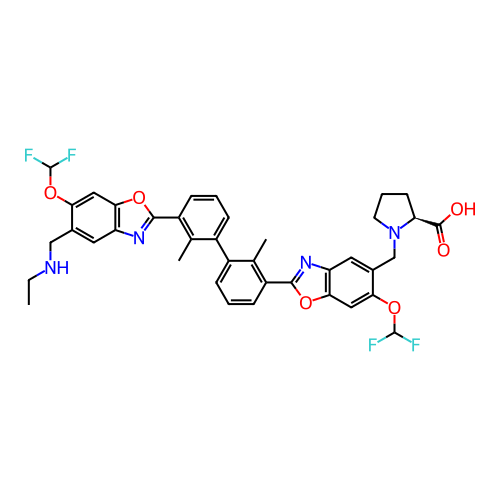Chemical structure of BindingDB Monomer ID 711165