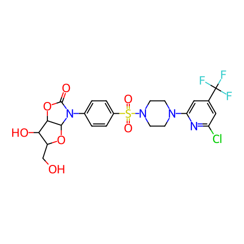 Chemical structure of BindingDB Monomer ID 712109