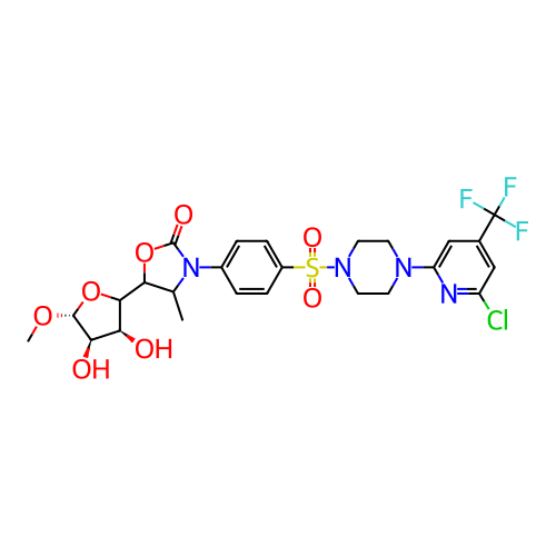 Chemical structure of BindingDB Monomer ID 712110
