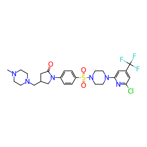Chemical structure of BindingDB Monomer ID 712123