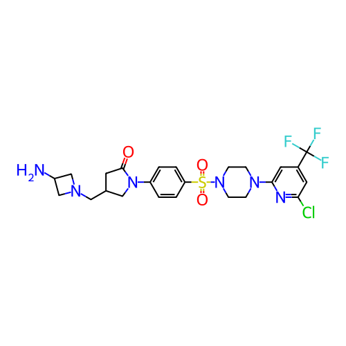 Chemical structure of BindingDB Monomer ID 712127