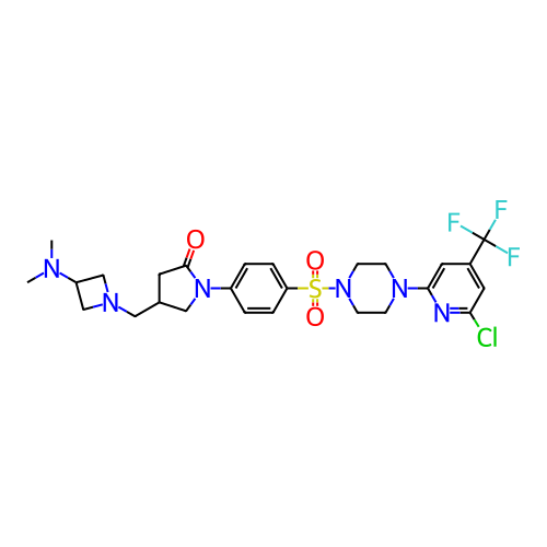 Chemical structure of BindingDB Monomer ID 712129