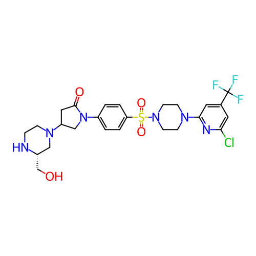 Chemical structure of BindingDB Monomer ID 712139