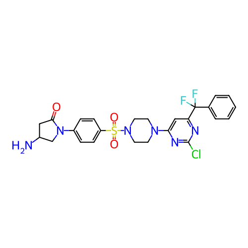 Chemical structure of BindingDB Monomer ID 712157