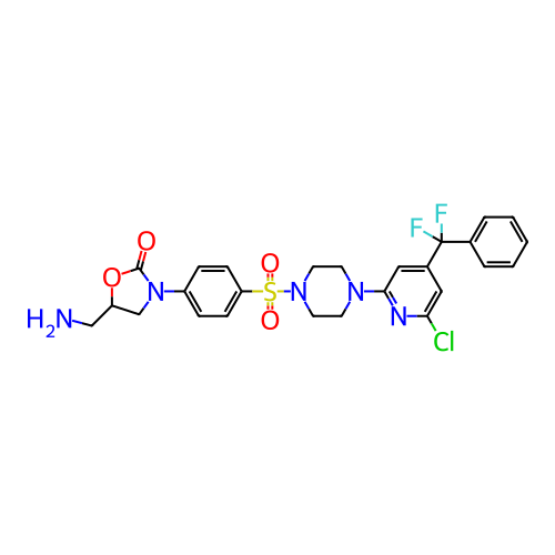 Chemical structure of BindingDB Monomer ID 712163