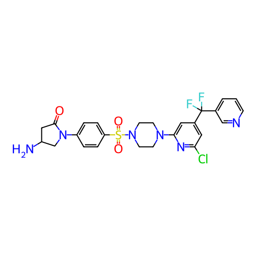 Chemical structure of BindingDB Monomer ID 712165