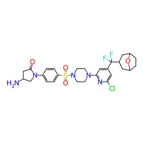 Chemical structure of BindingDB Monomer ID 712175