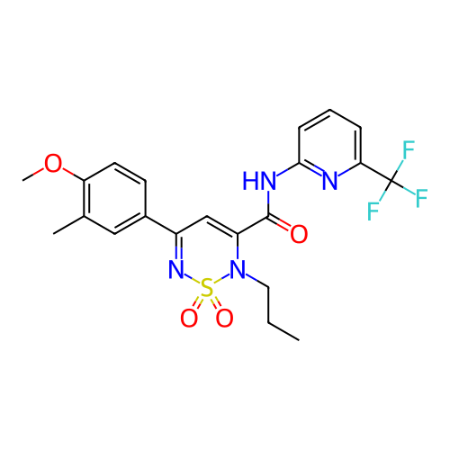 Chemical structure of BindingDB Monomer ID 712589