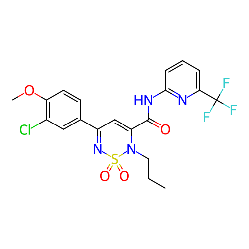 Chemical structure of BindingDB Monomer ID 712591