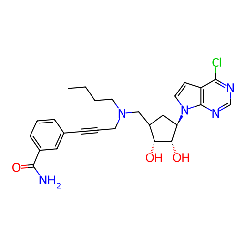 Chemical structure of BindingDB Monomer ID 712794