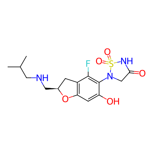 Chemical structure of BindingDB Monomer ID 712831