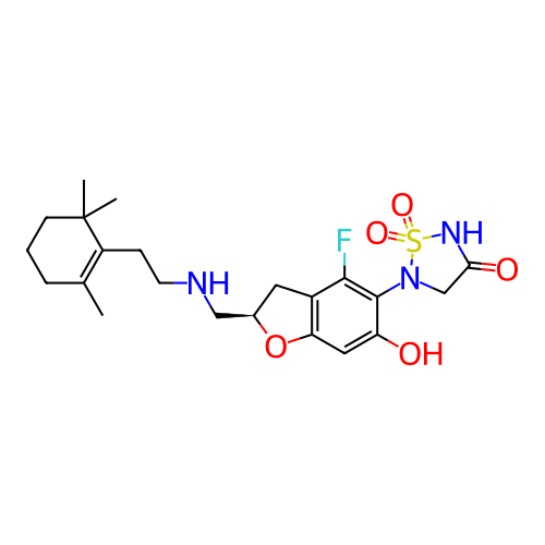 Chemical structure of BindingDB Monomer ID 712868