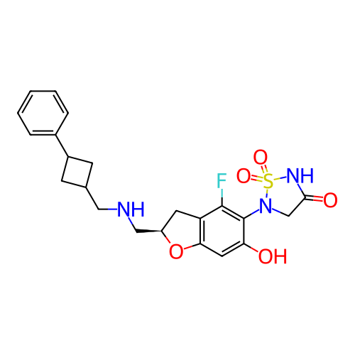Chemical structure of BindingDB Monomer ID 712869