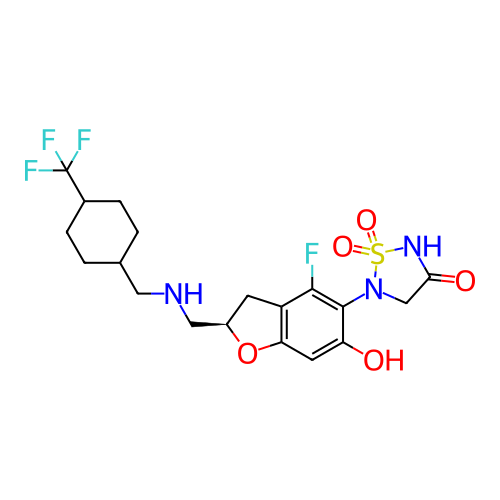 Chemical structure of BindingDB Monomer ID 712870
