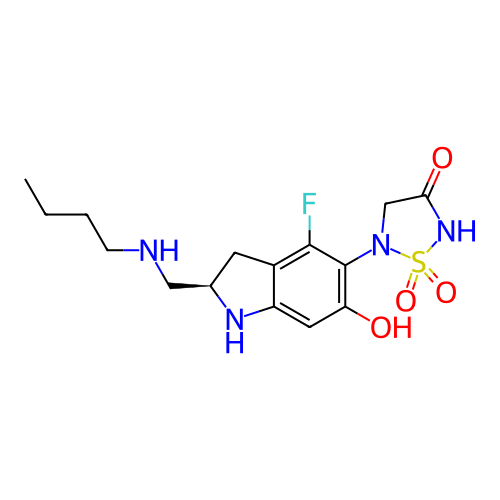 Chemical structure of BindingDB Monomer ID 712890