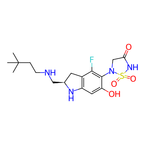 Chemical structure of BindingDB Monomer ID 712893