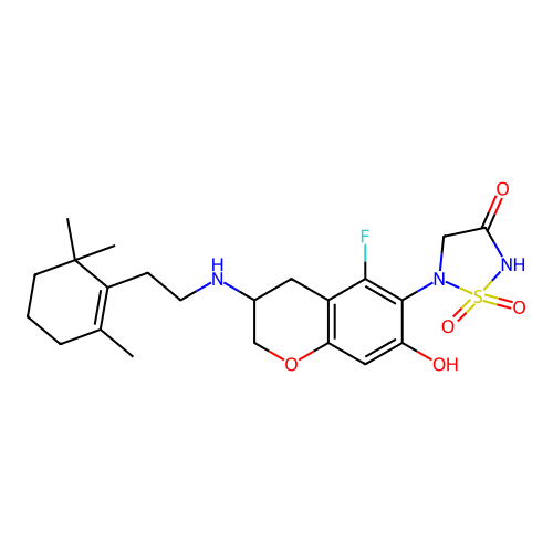 Chemical structure of BindingDB Monomer ID 712906