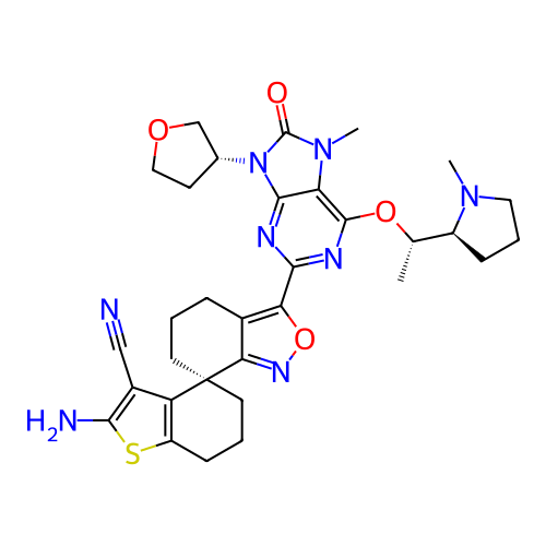 Chemical structure of BindingDB Monomer ID 712973