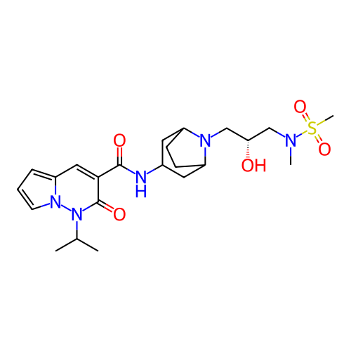 Chemical structure of BindingDB Monomer ID 713036