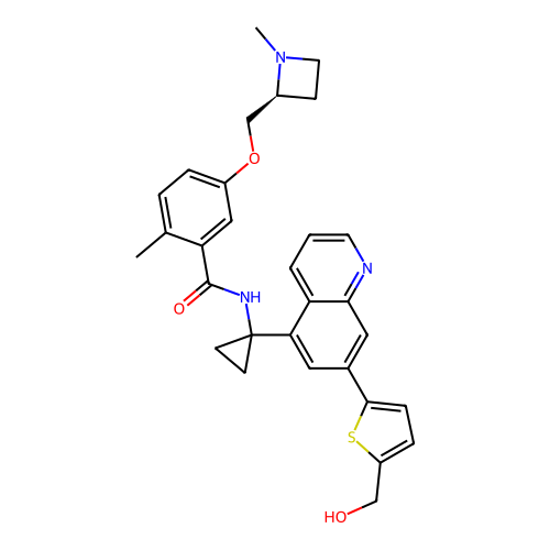 Chemical structure of BindingDB Monomer ID 714402