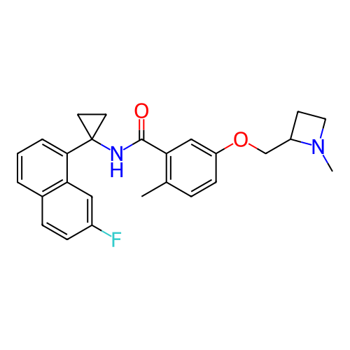 Chemical structure of BindingDB Monomer ID 714439