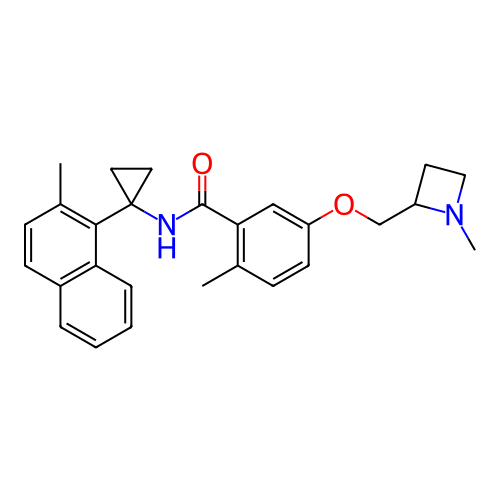 Chemical structure of BindingDB Monomer ID 714445