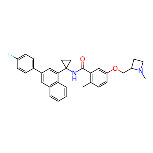 Chemical structure of BindingDB Monomer ID 714463