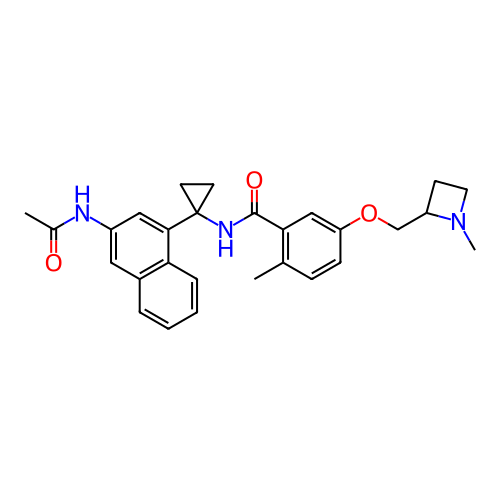 Chemical structure of BindingDB Monomer ID 714464
