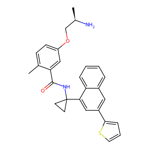 Chemical structure of BindingDB Monomer ID 714482
