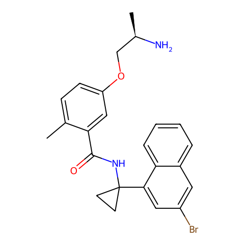 Chemical structure of BindingDB Monomer ID 714483