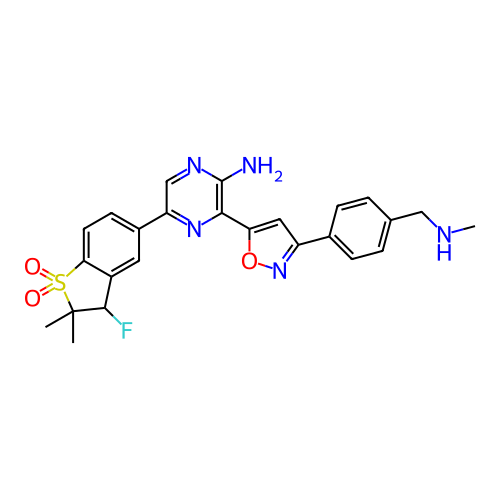 Chemical structure of BindingDB Monomer ID 714733