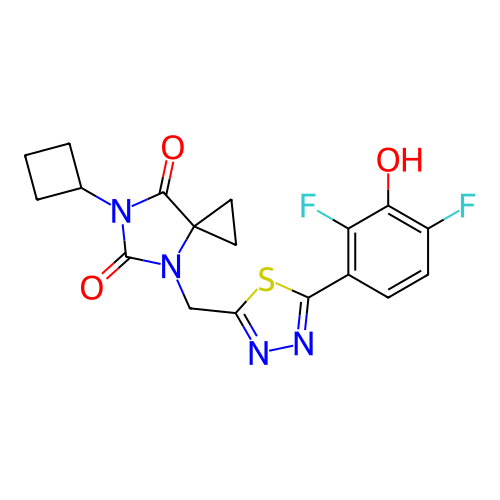 Chemical structure of BindingDB Monomer ID 714769