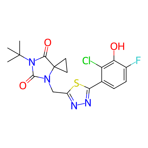 Chemical structure of BindingDB Monomer ID 714789