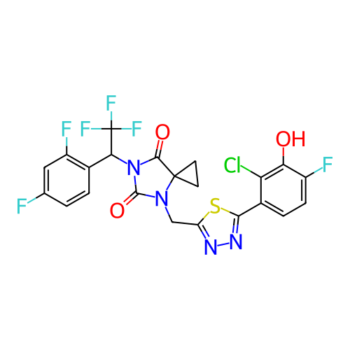 Chemical structure of BindingDB Monomer ID 714794